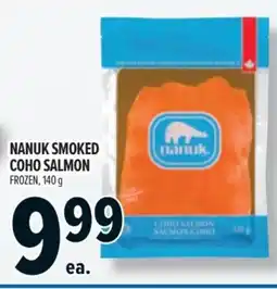 Metro Nanuk smoked coho salmon offer