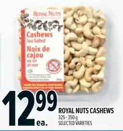 Metro Royal nuts cashews offer