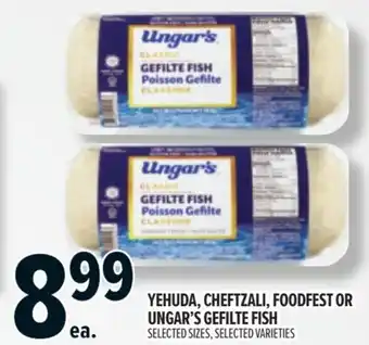 Metro Yehuda, cheftzali, foodfest or ungar's gefilte fish offer