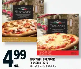 Metro Tuscanini bread or classico pizza offer