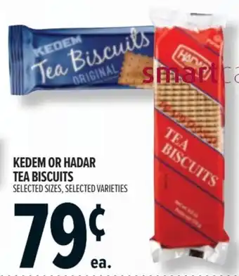 Metro Kedem or hadar tea biscuits offer