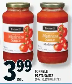 Metro Tonnelli pasta sauce offer