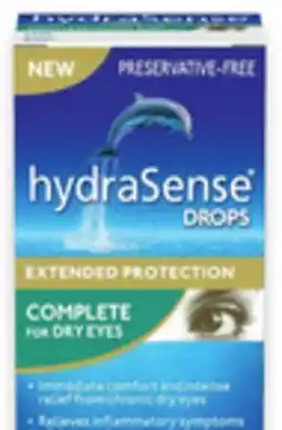 Walmart hydraSense Eye Drops offer