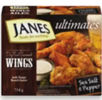 Walmart Janes Ultimate Chicken Wings offer