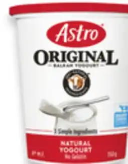 Walmart Astro Original Yogurt offer