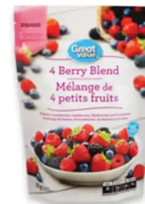 Walmart Great Value Frozen Fruit offer