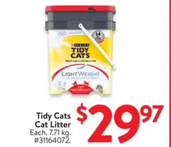 Walmart Tidy Cats Cat Litter offer