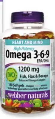 Walmart Webber Naturals Omega offer