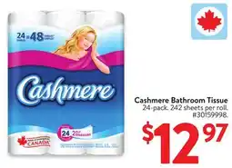 Walmart Cashmere Bathroom Tissue offer