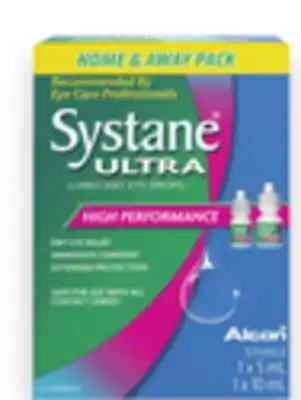 Walmart Systane Ultra Eye Drops 10 mL + 5 mL offer