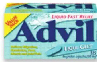 Walmart Advil Liqui-Gels offer