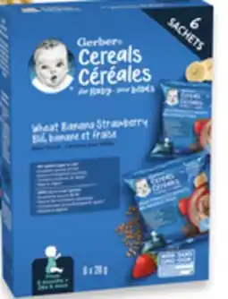 Walmart Gerber Baby Complete Cereal 227 g or Sachets 6 x 28 g offer