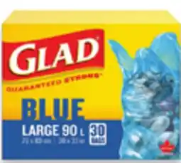 Walmart Glad Blue Recycling Garbage Bags offer