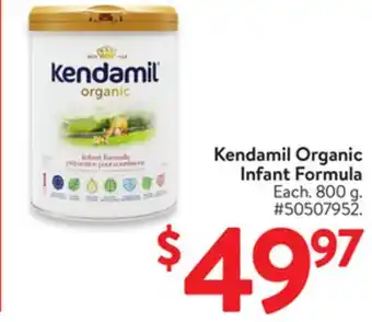 Walmart Kendamil Organic Infant Formula offer