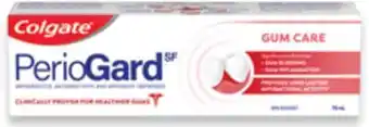 Walmart Colgate PerioGard Gum Care 70 mL Toothpaste offer