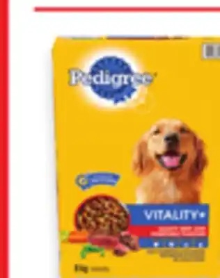 Walmart Pedigree Dry Dog Food offer