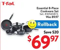 Walmart Essential 8-piece Cookware Set offer