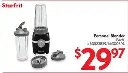 Walmart Personal Blender offer