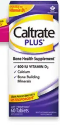 Walmart Caltrate Plus offer