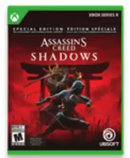 Walmart Assassin's Creed Shadows Special Edition for Xbox Series X offer