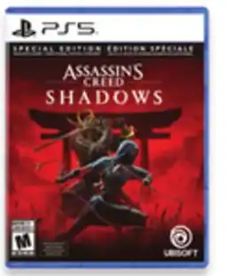 Walmart Assassin's Creed Shadows PlayStation 5 offer