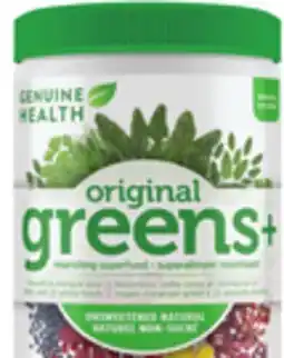 Walmart Genuine Health Greens+ Original Powder offer