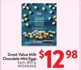 Walmart Great Value Chocolate Mini Eggs offer