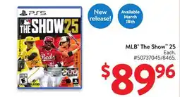 Walmart MLB The Show 25 offer