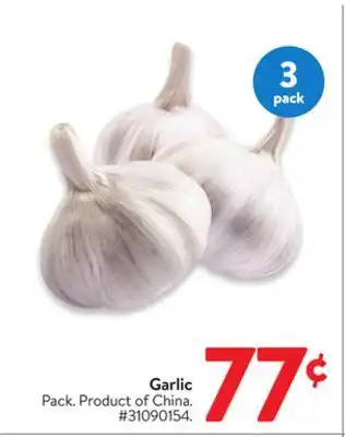 Walmart Garlic offer