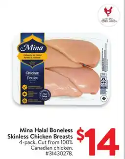 Walmart Mini Halal Boneless Skinless Chicken Breasts offer