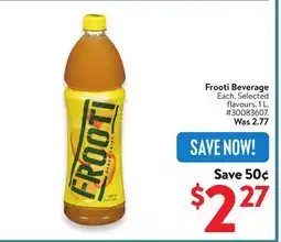 Walmart Frooti Beverage offer