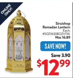 Walmart Ramadan Lantern offer