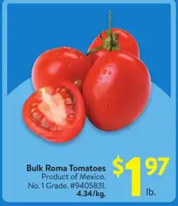 Walmart Bulk Roma Tomatoes offer