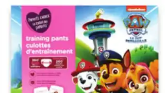 Walmart Parent's Choice PAW Patrol Training Pants offer