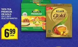 Food Basics TATA TEA PREMIUM OR GOLD offer