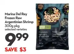 Longo's Frozen Raw Argentinian Shrimp offer