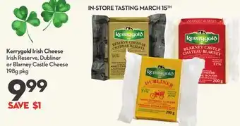 Longo's Irish Cheese Reserve Dubliner offer