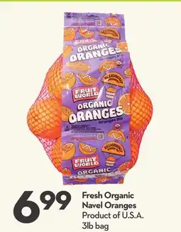 Longo's Fresh Organic Navel Oranges offer