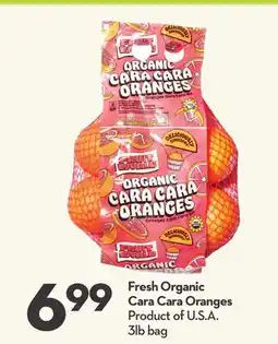 Longo's Fresh Organic Cara Cara Oranges offer