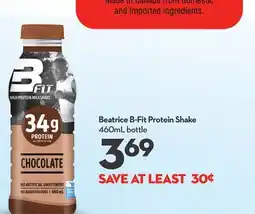 Longo's B-Fit Protein Shake offer