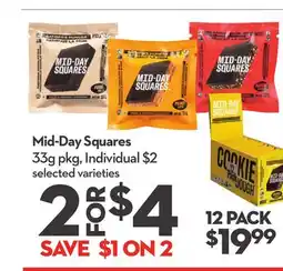 Longo's Mid-Day Squares offer