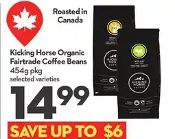 Longo's Organic Fairtrade Coffee Beans offer