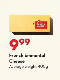 Longo's French Emmental Cheese offer