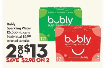 Longo's Sparkling Water offer