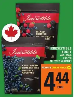 Food Basics IRRESISTIBLE FRUIT offer