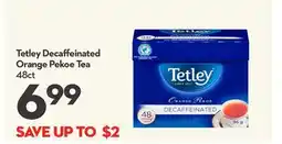 Longo's Decaffeinated Orange Pekoe Tea offer