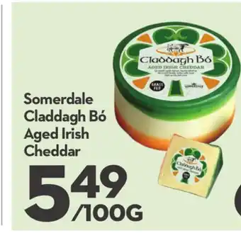 Longo's Claddagh Bó Aged Irish Cheddar offer