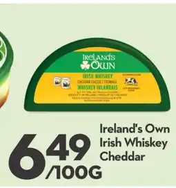 Longo's Irish Whiskey Cheddar offer