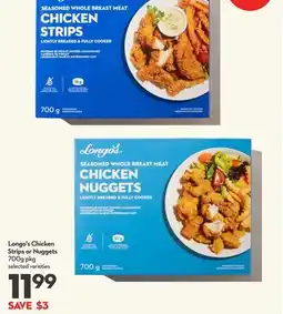 Longo's Chicken Strips or Nuggets offer