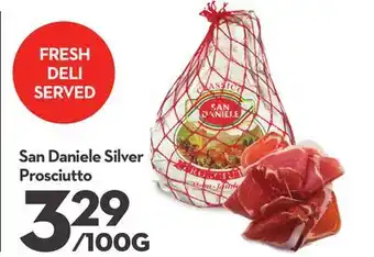 Longo's Silver Prosciutto offer